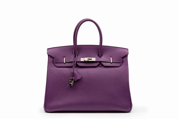 Hermès : Borsa Birkin 35 cm  - Asta Luxury Fashion - Associazione Nazionale - Case d'Asta italiane