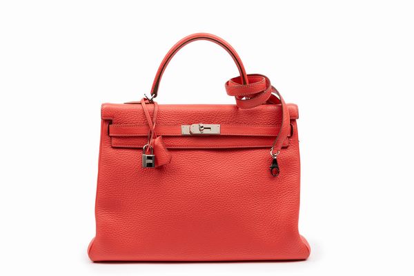 Hermès : Borsa Kelly Retourne 35 cm  - Asta Luxury Fashion - Associazione Nazionale - Case d'Asta italiane