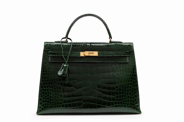 Hermès : Borsa Kelly Sellier 35 cm  - Asta Luxury Fashion - Associazione Nazionale - Case d'Asta italiane