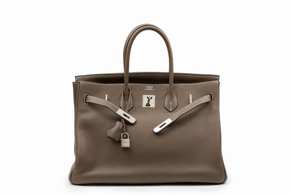 Hermès : Borsa Birkin 35 cm  - Asta Luxury Fashion - Associazione Nazionale - Case d'Asta italiane