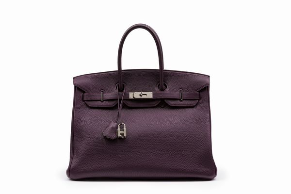 Hermès : Borsa Birkin 35 cm  - Asta Luxury Fashion - Associazione Nazionale - Case d'Asta italiane