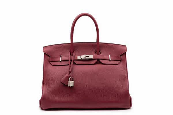 Hermès : Borsa Birkin 35 cm  - Asta Luxury Fashion - Associazione Nazionale - Case d'Asta italiane