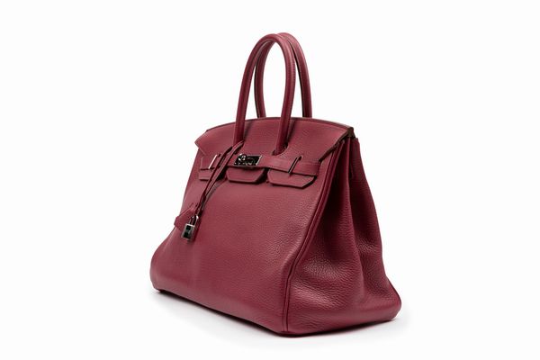 Hermès : Borsa Birkin 35 cm  - Asta Luxury Fashion - Associazione Nazionale - Case d'Asta italiane