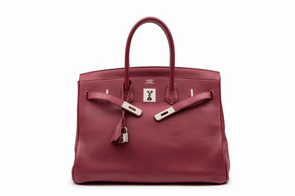 Hermès : Borsa Birkin 35 cm  - Asta Luxury Fashion - Associazione Nazionale - Case d'Asta italiane