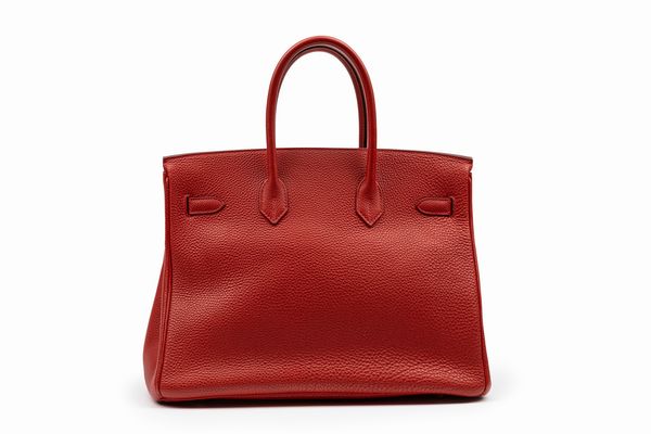 Hermès : Borsa Birkin 35 cm  - Asta Luxury Fashion - Associazione Nazionale - Case d'Asta italiane