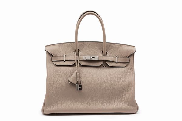 Hermès : Borsa Birkin 35 cm  - Asta Luxury Fashion - Associazione Nazionale - Case d'Asta italiane