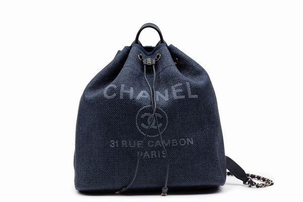 CHANEL : Zainetto Deauville Rue Cambon  - Asta Luxury Fashion - Associazione Nazionale - Case d'Asta italiane