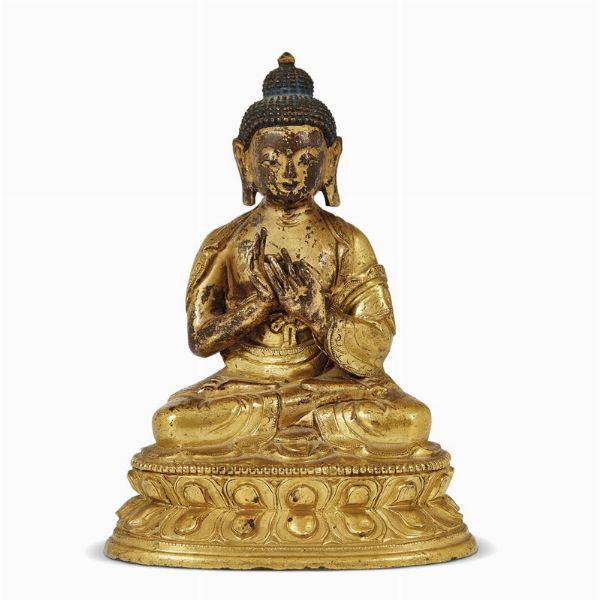 SCULTURA, TIBET, SEC. XVIII-XIX  - Asta Arte Orientale 东方艺术 - Associazione Nazionale - Case d'Asta italiane