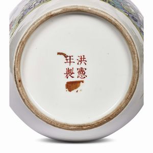 VASO, CINA, IMPERO DI CINA (1915-1916) HONGXIAN  - Asta Arte Orientale 东方艺术 - Associazione Nazionale - Case d'Asta italiane