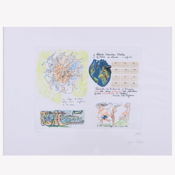 Roberto Matta  - Asta Arte Moderna e Contemporanea- Web Only - Associazione Nazionale - Case d'Asta italiane