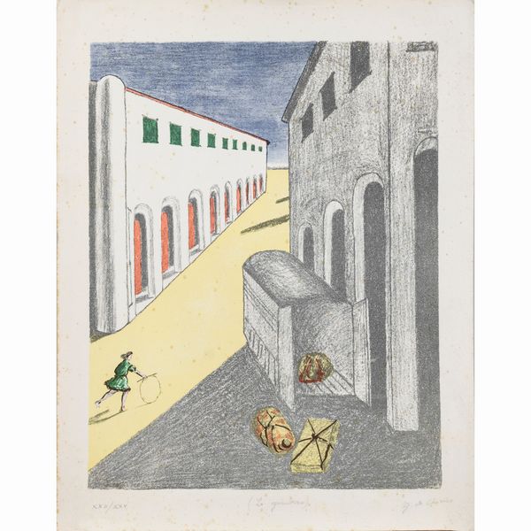 Giorgio De Chirico  - Asta Arte Moderna e Contemporanea- Web Only - Associazione Nazionale - Case d'Asta italiane