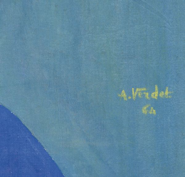 André Verdet : Senza titolo  - Asta Arte Moderna e Contemporanea - Associazione Nazionale - Case d'Asta italiane