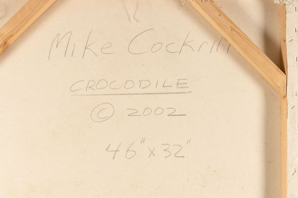 Mike Cockrill : Crocodile  - Asta Arte Moderna e Contemporanea - Associazione Nazionale - Case d'Asta italiane