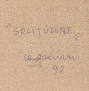 Bruno Cassinari : Solitudine  - Asta Arte Moderna e Contemporanea - Associazione Nazionale - Case d'Asta italiane