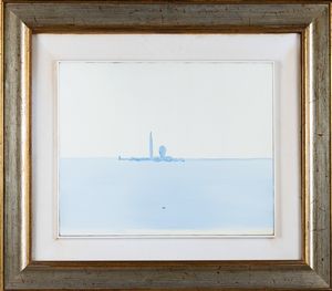 VIRGILIO GUIDI : Marina. San Giorgio  - Asta Arte Moderna e Contemporanea - Associazione Nazionale - Case d'Asta italiane