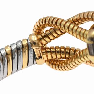 Cartier bracciale tubogas collezione Hercules Knot  - Asta Gioielli e Orologi - Associazione Nazionale - Case d'Asta italiane