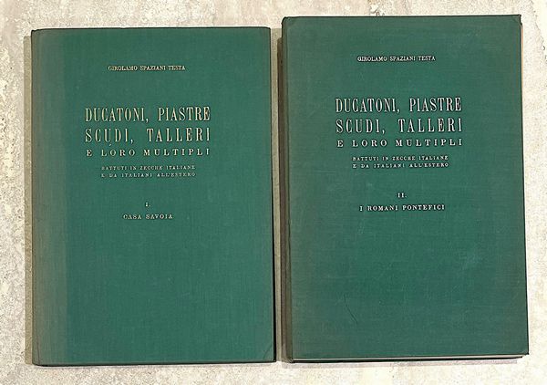 SPAZIANI TESTA G. DUCATONI, PIASTRE, SCUDI, TALLERI E LORO MULTIPLI - BATTUTI IN ZECCHE ITALIANE E DA ITALIANI ALL'ESTERO.  - Asta Numismatica - Associazione Nazionale - Case d'Asta italiane