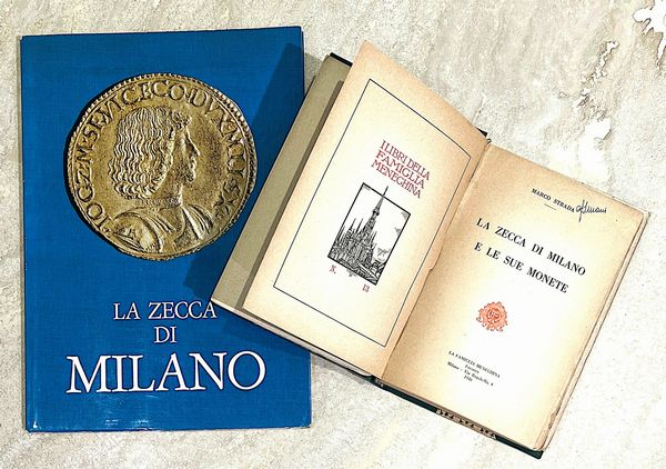 Lotto di due libri.  - Asta Numismatica - Associazione Nazionale - Case d'Asta italiane