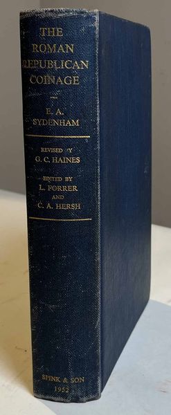 SYDENHAM E. A. The Coinage of the Roman Republic.  - Asta Numismatica - Associazione Nazionale - Case d'Asta italiane