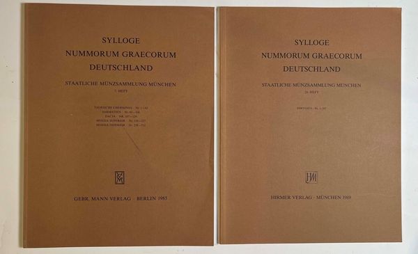 SYLLOGE NUMMORUM GRAECORUM. Lotto di quattro volumi.  - Asta Numismatica - Associazione Nazionale - Case d'Asta italiane