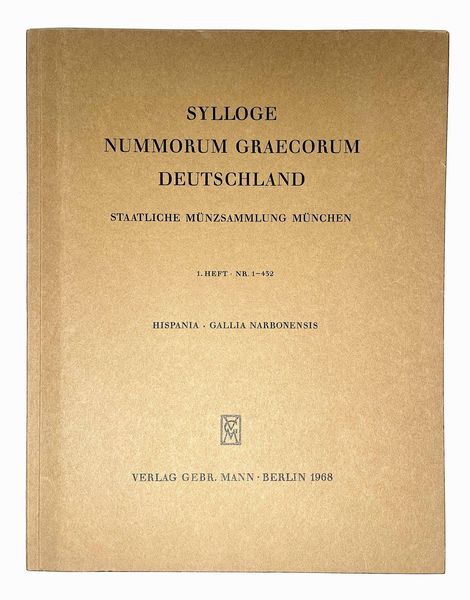 SYLLOGE NUMMORUM GRAECORUM DEUTSCHLAND. Lotto di tre.  - Asta Numismatica - Associazione Nazionale - Case d'Asta italiane