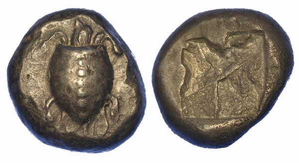 ISOLE AL LARGO DELL'ATTICA - EGINA. Statere, 500-490 a.C.  - Asta Numismatica - Associazione Nazionale - Case d'Asta italiane