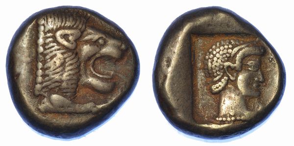 CARIA - CNIDO. Dracma, 520-495 a.C.  - Asta Numismatica - Associazione Nazionale - Case d'Asta italiane