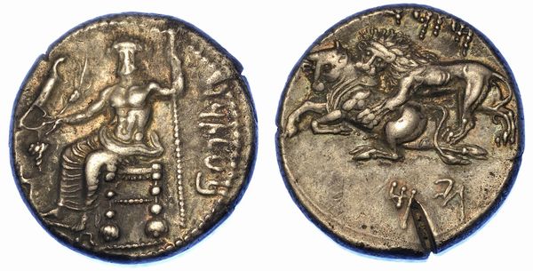 CILICIA - TARSO. MAZAIOS (satrapo), 361-334 a.C. Statere.  - Asta Numismatica - Associazione Nazionale - Case d'Asta italiane