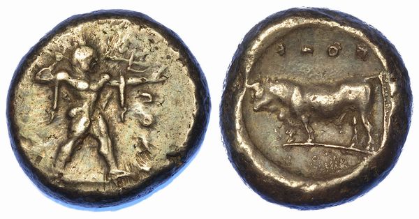 LUCANIA - POSEIDONIA. Nomos, 480-400 a.C.  - Asta Numismatica - Associazione Nazionale - Case d'Asta italiane