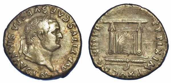 TITO, 7981. Denario, anno 80. Roma.  - Asta Numismatica - Associazione Nazionale - Case d'Asta italiane