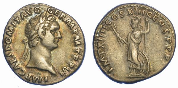 DOMIZIANO, 8196. Denario, anno 88. Roma.  - Asta Numismatica - Associazione Nazionale - Case d'Asta italiane