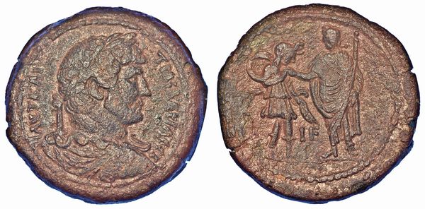 ADRIANO, 117-138. Bronzo. Alessandria.  - Asta Numismatica - Associazione Nazionale - Case d'Asta italiane