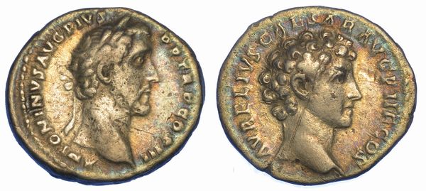 ANTONINO PIO E MARCO AURELIO (Cesare). Denario, anno 140.  - Asta Numismatica - Associazione Nazionale - Case d'Asta italiane