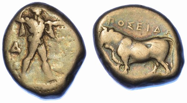 LUCANIA - POSEIDONIA. Nomos, 480-400 a.C.  - Asta Numismatica - Associazione Nazionale - Case d'Asta italiane