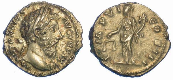 MARCO AURELIO, 161-180. Denario. anni 171-172. Roma.  - Asta Numismatica - Associazione Nazionale - Case d'Asta italiane