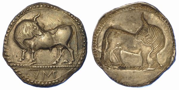 LUCANIA - SIBARI. Nomos, 550-510 a.C.  - Asta Numismatica - Associazione Nazionale - Case d'Asta italiane