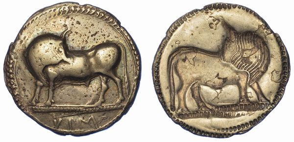 LUCANIA - SIBARI. Nomos, 550-510 a.C.  - Asta Numismatica - Associazione Nazionale - Case d'Asta italiane