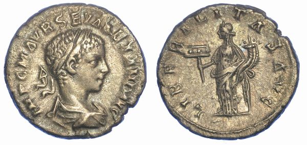 ALESSANDRO SEVERO, 222-235. Denario, anno 223.  - Asta Numismatica - Associazione Nazionale - Case d'Asta italiane