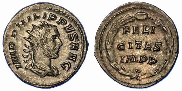 FILIPPO I, 244-249. Antoniniano.  - Asta Numismatica - Associazione Nazionale - Case d'Asta italiane