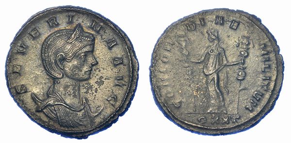 SEVERINA (moglie di Aureliano), 270-275. Antoniniano, anno 275. Ticinum.  - Asta Numismatica - Associazione Nazionale - Case d'Asta italiane