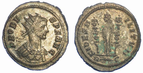 PROBO, 276-282. Antoniniano, anno 281. Roma.  - Asta Numismatica - Associazione Nazionale - Case d'Asta italiane