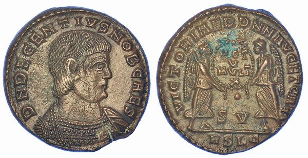 DECENZIO (Cesare), 350-353. Maiorina. Lugdunum.  - Asta Numismatica - Associazione Nazionale - Case d'Asta italiane