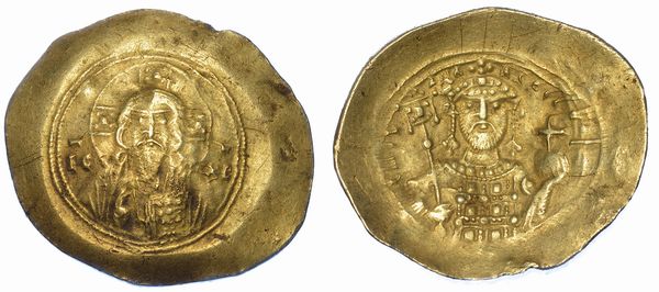 IMPERO ROMANO DORIENTE. MICHELE VII, 1071-1078. Histamenon.  - Asta Numismatica - Associazione Nazionale - Case d'Asta italiane