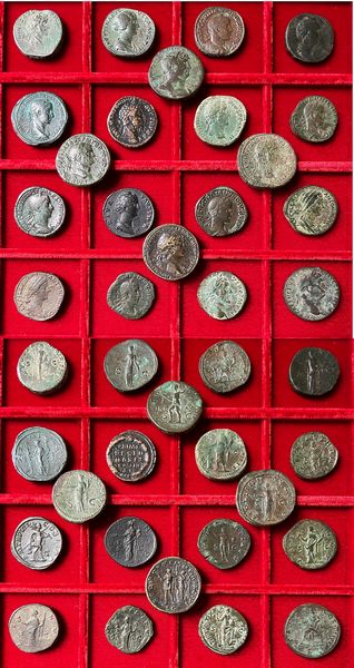 IMPERO ROMANO. Lotto di 20 monete.  - Asta Numismatica - Associazione Nazionale - Case d'Asta italiane