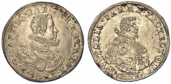 PARMA. ODOARDO FARNESE, 1622-1646. Scudo 1627.  - Asta Numismatica - Associazione Nazionale - Case d'Asta italiane