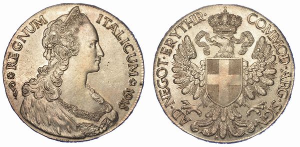 REGNO DITALIA - COLONIA DELLERITREA. VITTORIO EMANUELE III DI SAVOIA, 1900-1943. Tallero Italicum 1918.  - Asta Numismatica - Associazione Nazionale - Case d'Asta italiane