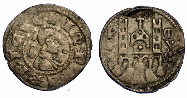 BERGAMO. COMUNE, A NOME DI FEDERICO II, 1194-1250. Denaro planeto, anni 1282-1290  - Asta Numismatica - Associazione Nazionale - Case d'Asta italiane