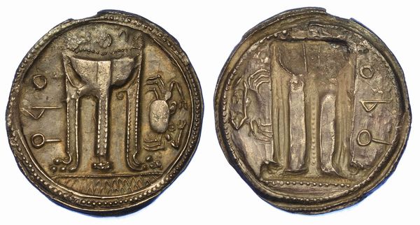 BRUTTIUM - CROTONE. Nomos, 550-480 a.C.  - Asta Numismatica - Associazione Nazionale - Case d'Asta italiane