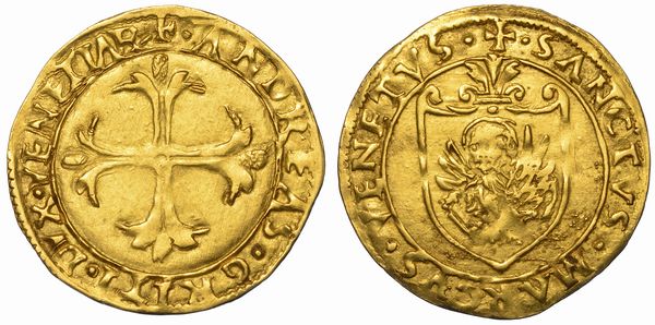 VENEZIA. ANDREA GRITTI, 1523-1532. Scudo d'oro.  - Asta Numismatica - Associazione Nazionale - Case d'Asta italiane