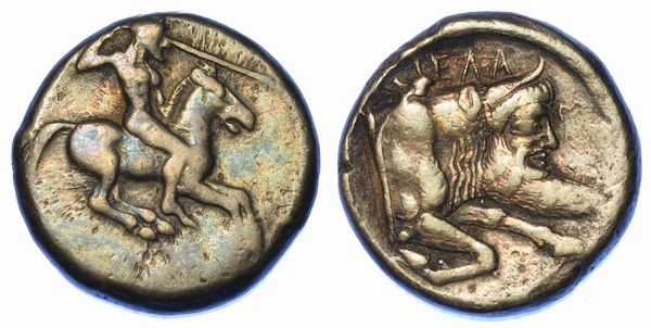 SICILIA - GELA. Didracma, 490-480 a.C.  - Asta Numismatica - Associazione Nazionale - Case d'Asta italiane